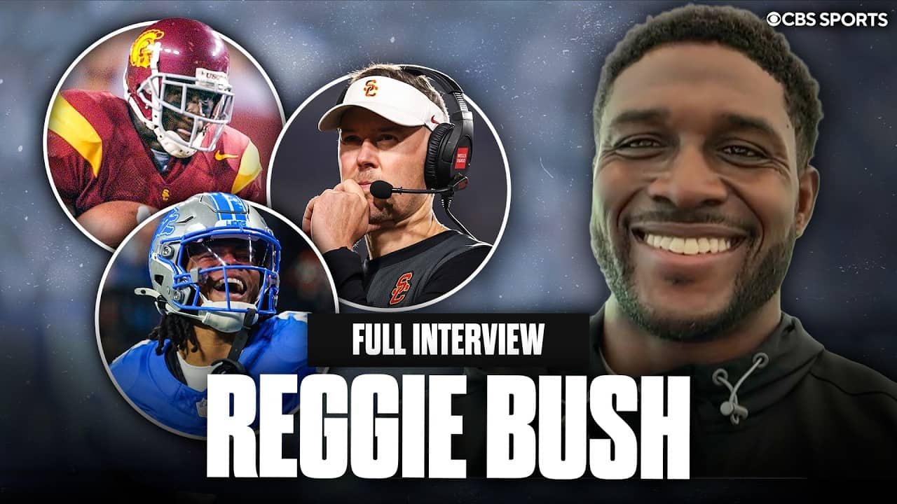 Reggie Bush talks Lincoln Riley at USC, says he sees a lot of himself in Jahmyr Gibbs