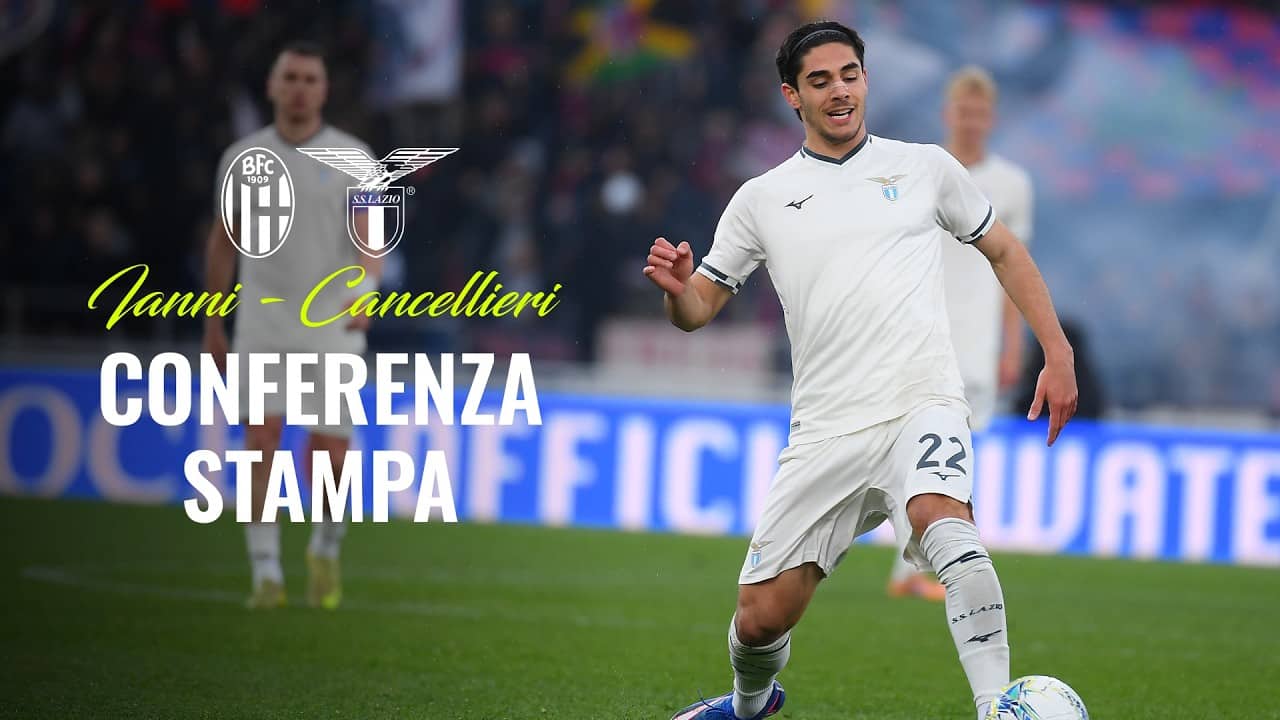 🎙️ LA CONFERENZA STAMPA DI IANNI E CANCELLIERI DOPO BOLOGNA-LAZIO