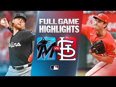 MARLINS vs. CARDINALS: Official Full Game Highlights (June 26) | 2026 MLB Season