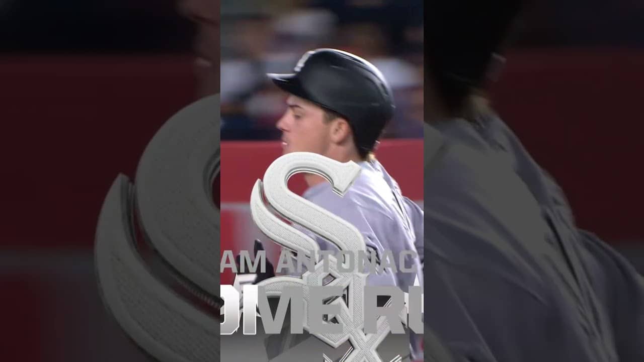 Sam Antonacci sent that one outta here! #highlights #shorts #mlb