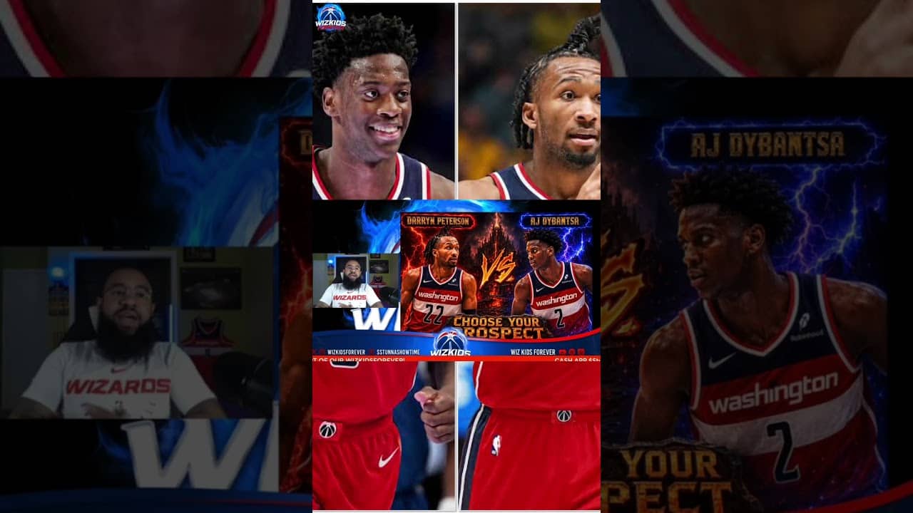 AJ vs. DP…. The debate that never ends #washingtonwizards #draft #nba