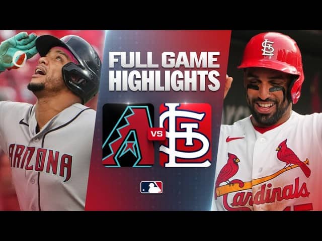 D-backs vs. Cardinals Game Highlights (6/24/26) | MLB Highlights