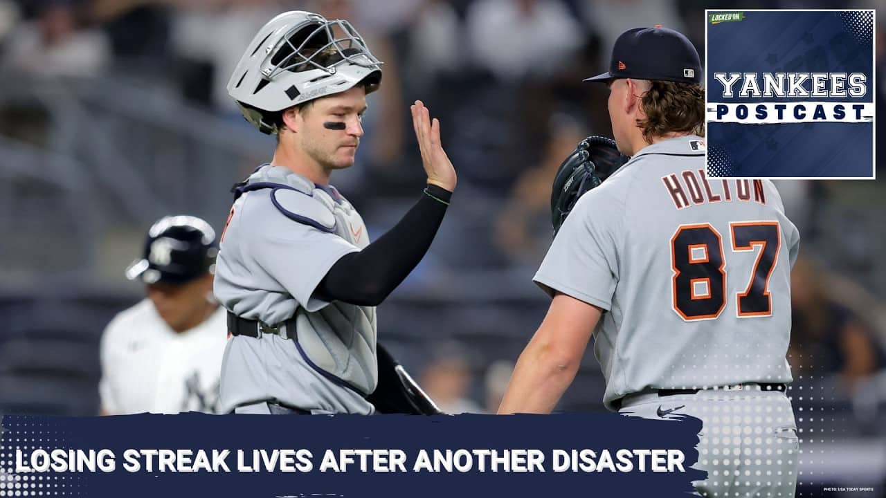 YANKEES POSTCAST: 'Big Trouble, Little Offense' as Yanks Skid Hits 6