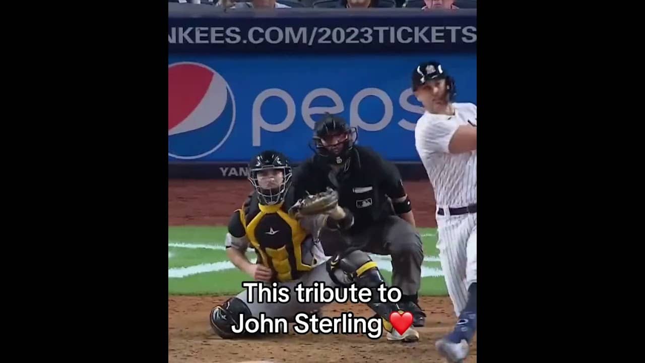John Sterling’s iconic Yankees calls over the years 🎙️