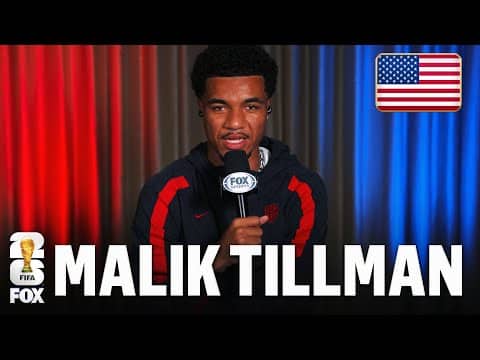 Malik Tillman on his BRILLIANT Free Kick & Moving Forward Without Folarin Balogun vs Belgium