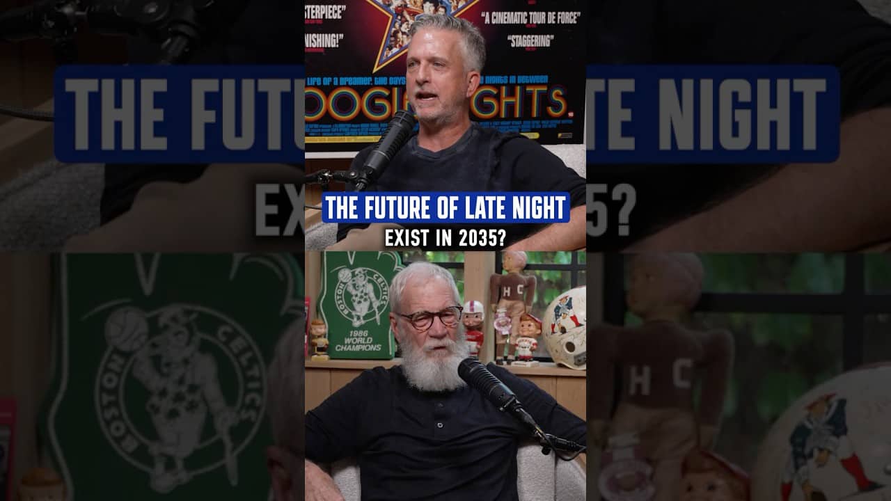 Bill asks David Letterman what the future of late night talk shows may look like