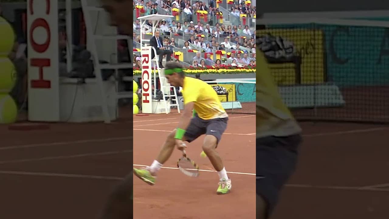 Rafael. Nadal. Tweener 🪄✨