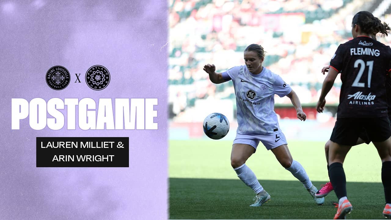'We just have to start getting results' | Lauren Milliet & Arin Wright Postgame at Portland | 7.5.26