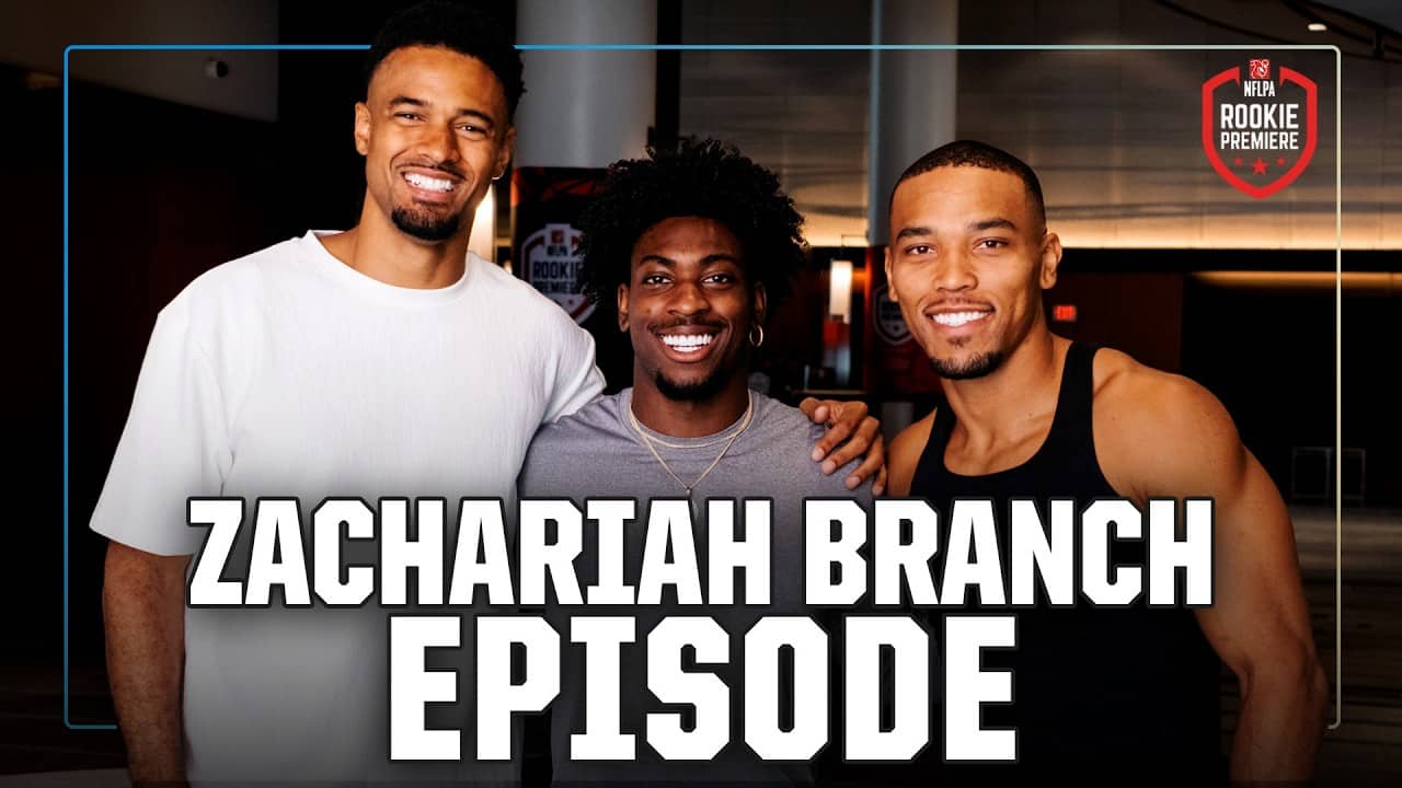 Zachariah Branch on getting drafted to the Falcons, why he transferred from USC to Georgia and more!