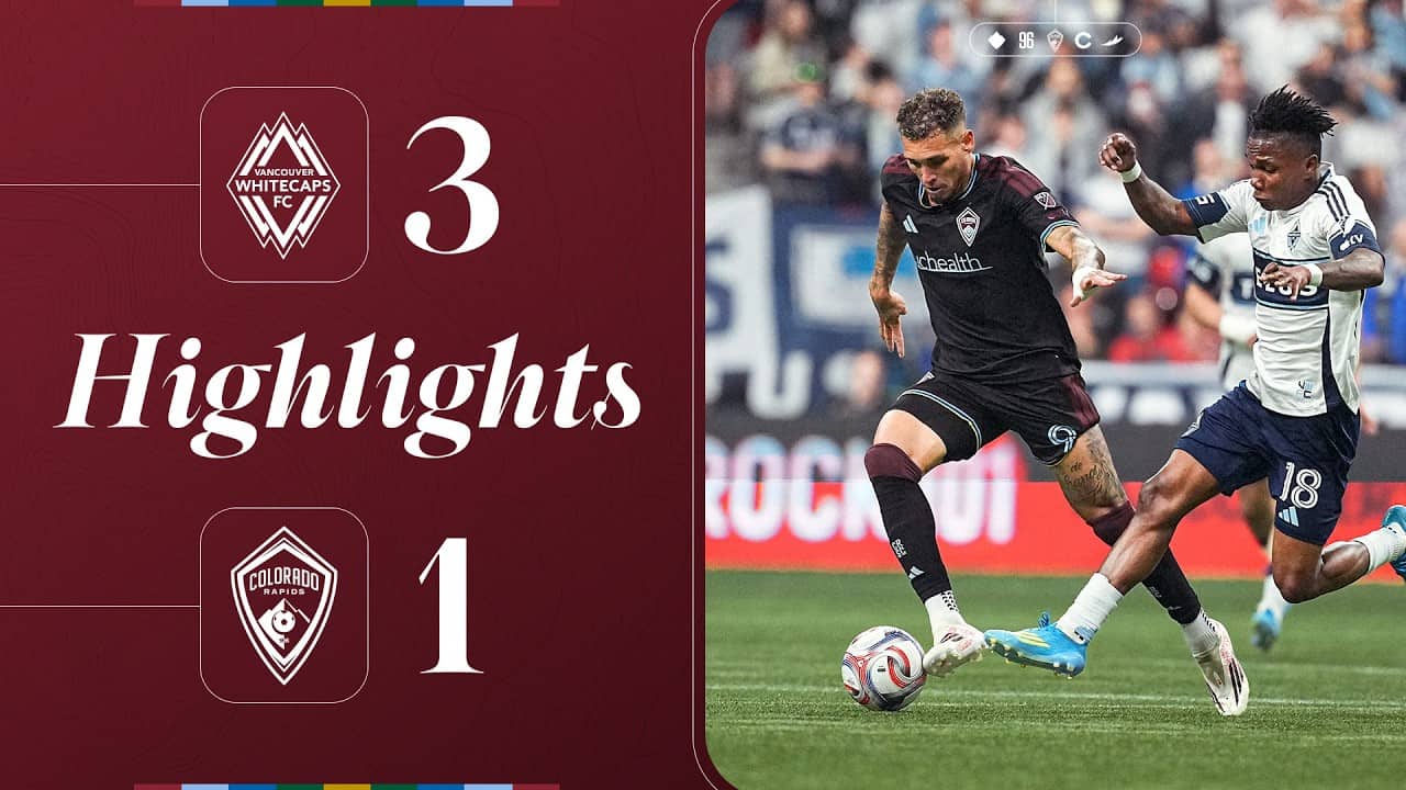 Highlights | Navarro earns career milestone in Rapids' result with Vancouver