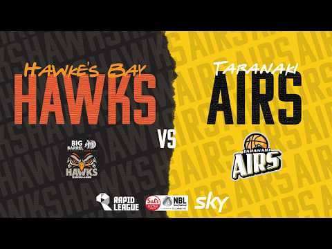 LIVE 🔴 Hawke’s Bay Hawks v Taranaki Airs | @SalsNBL 2026