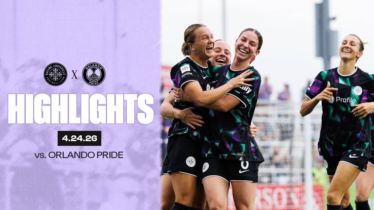 Highlights: Racing Louisville 3, Orlando Pride 2