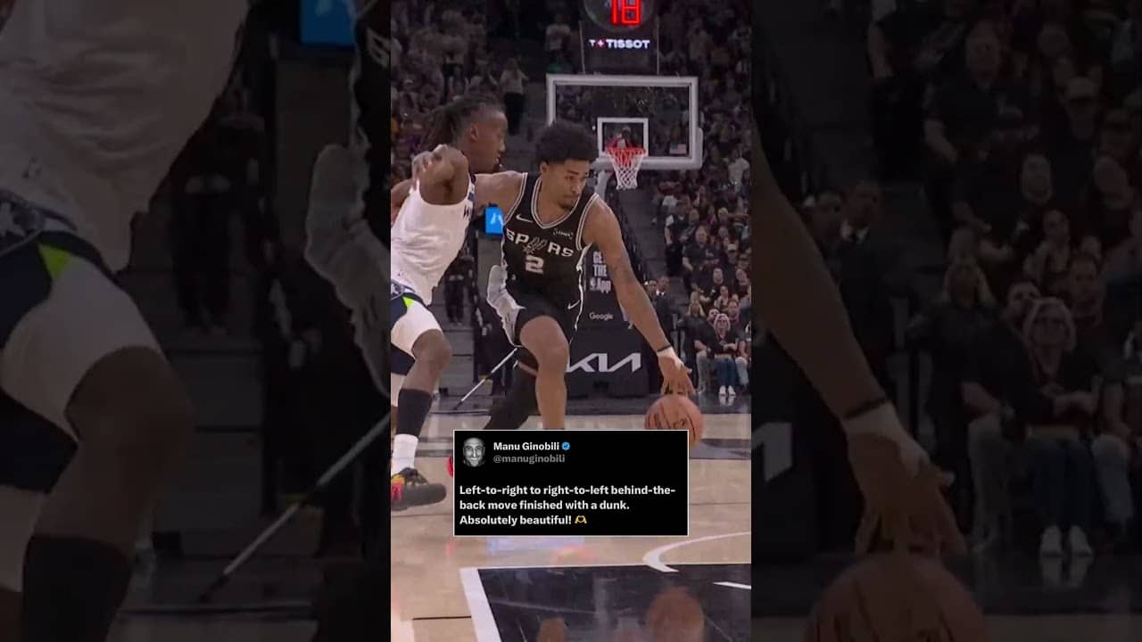 do your dance, Dyl! 😤 #Spurs #NBA #Dylanharper