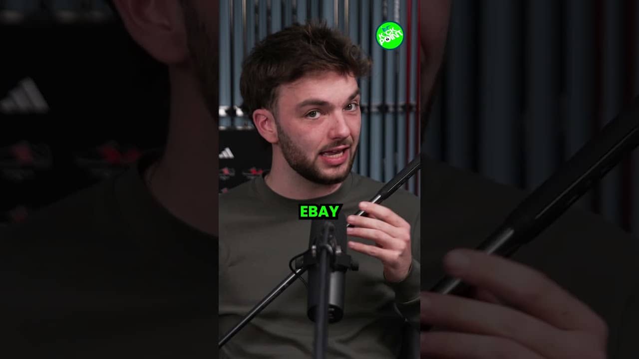 Dan loves to sniff his grips...
