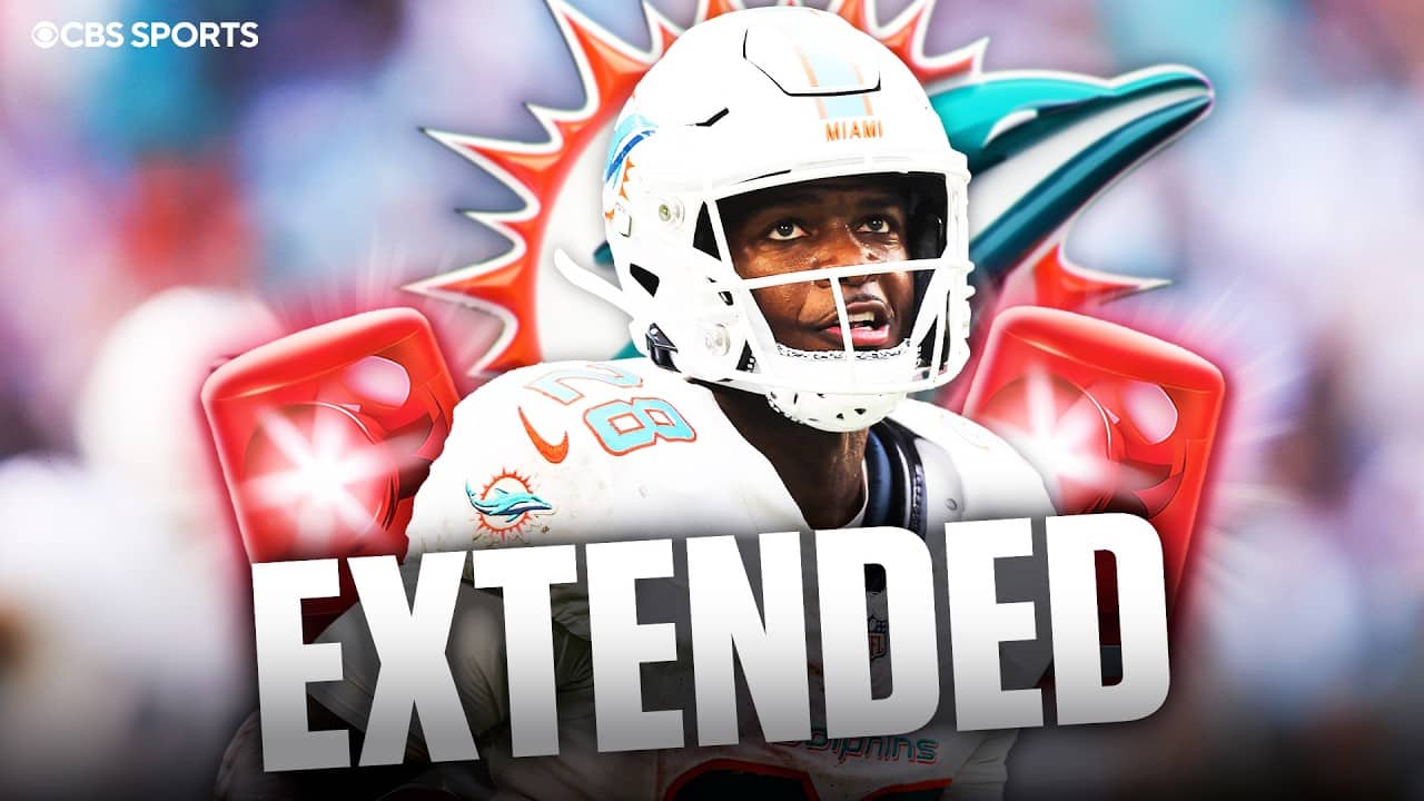 De'Von Achane, Dolphins agree to 4-year, $64 million extension | Instant Reaction