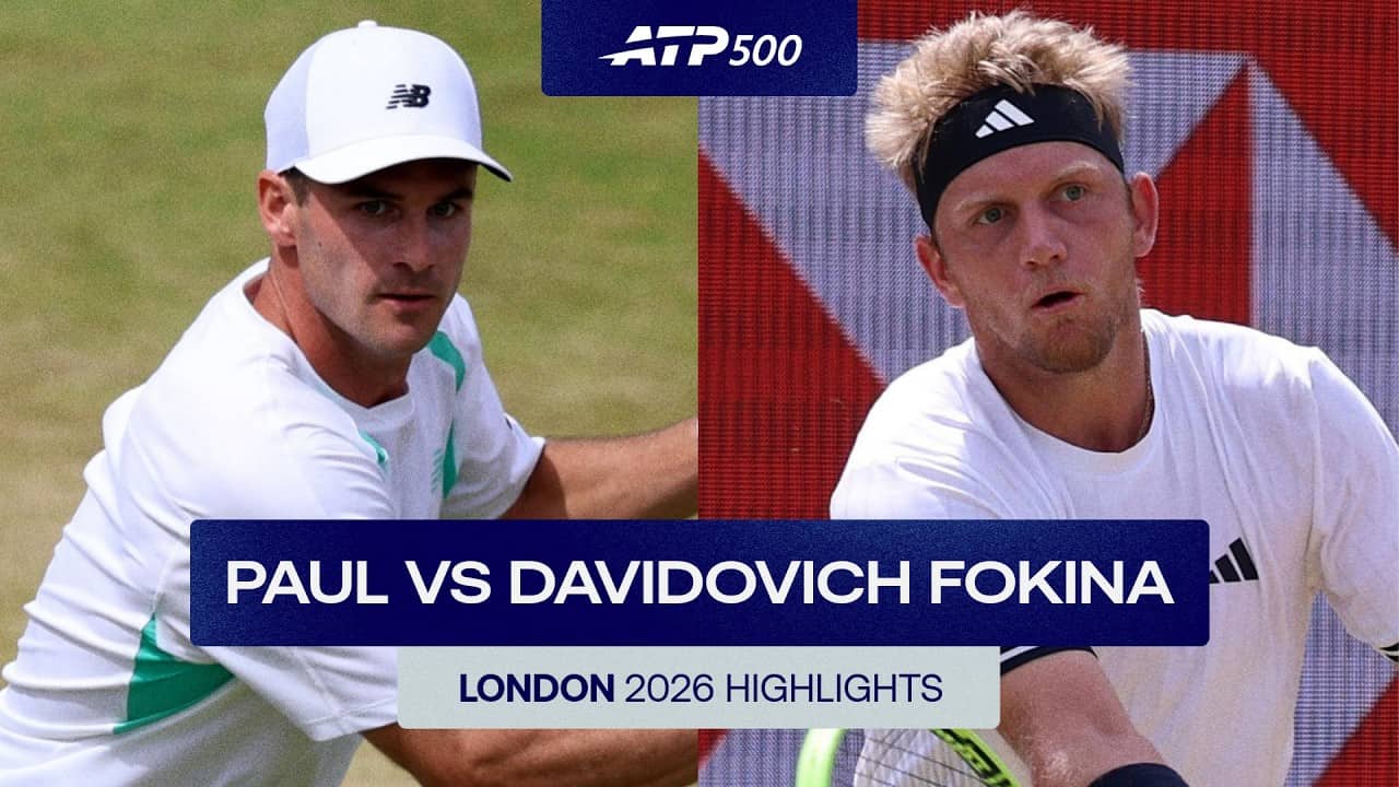 Tommy Paul vs Davidovich Fokina London 2026 QF Highlights