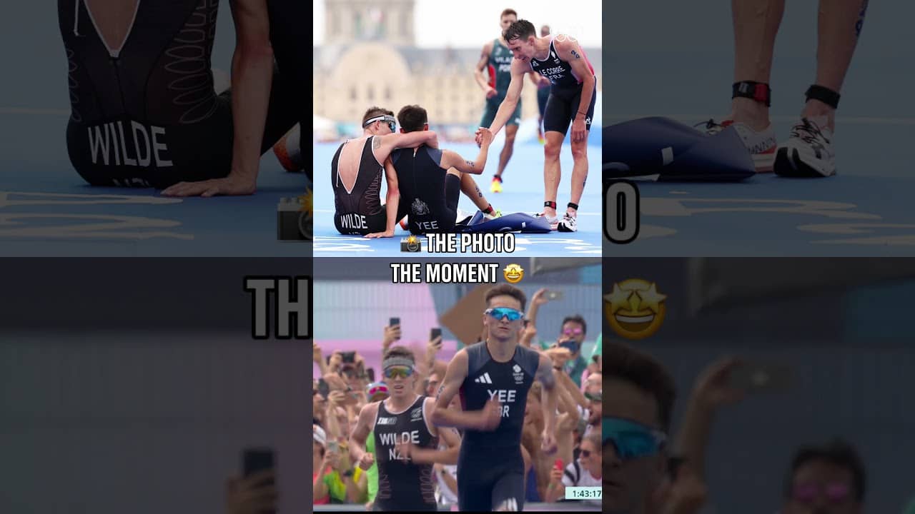 Respect and unity between Olympians. 🤝😍