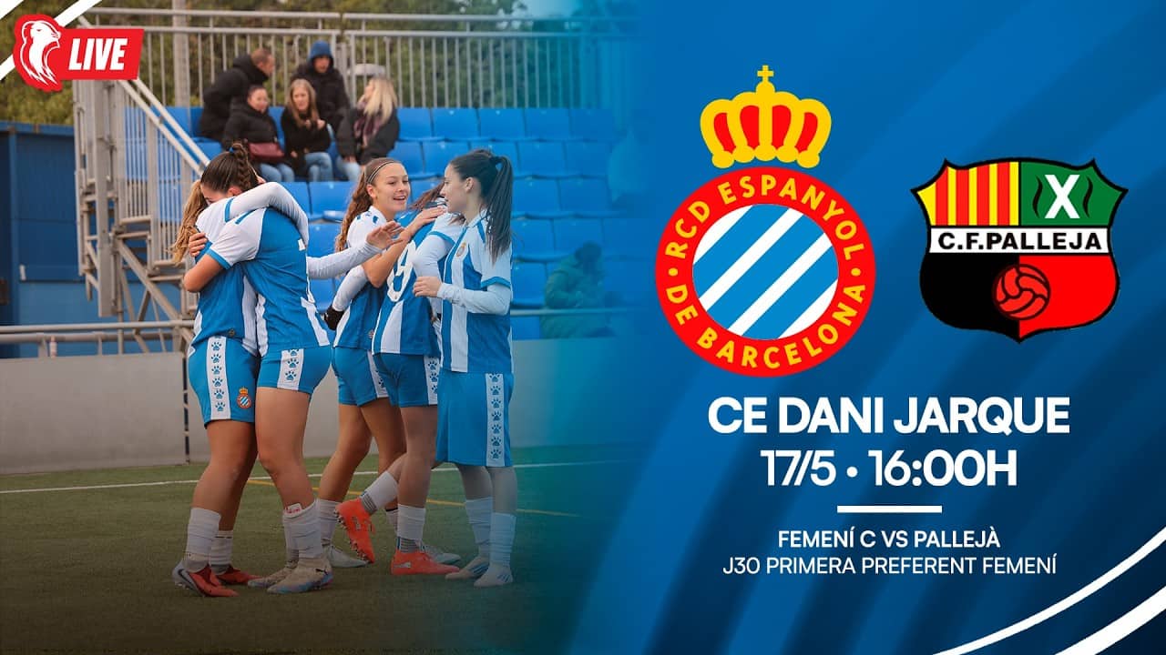 ⚽ En directe, Femení C 🆚 CF Pallejà