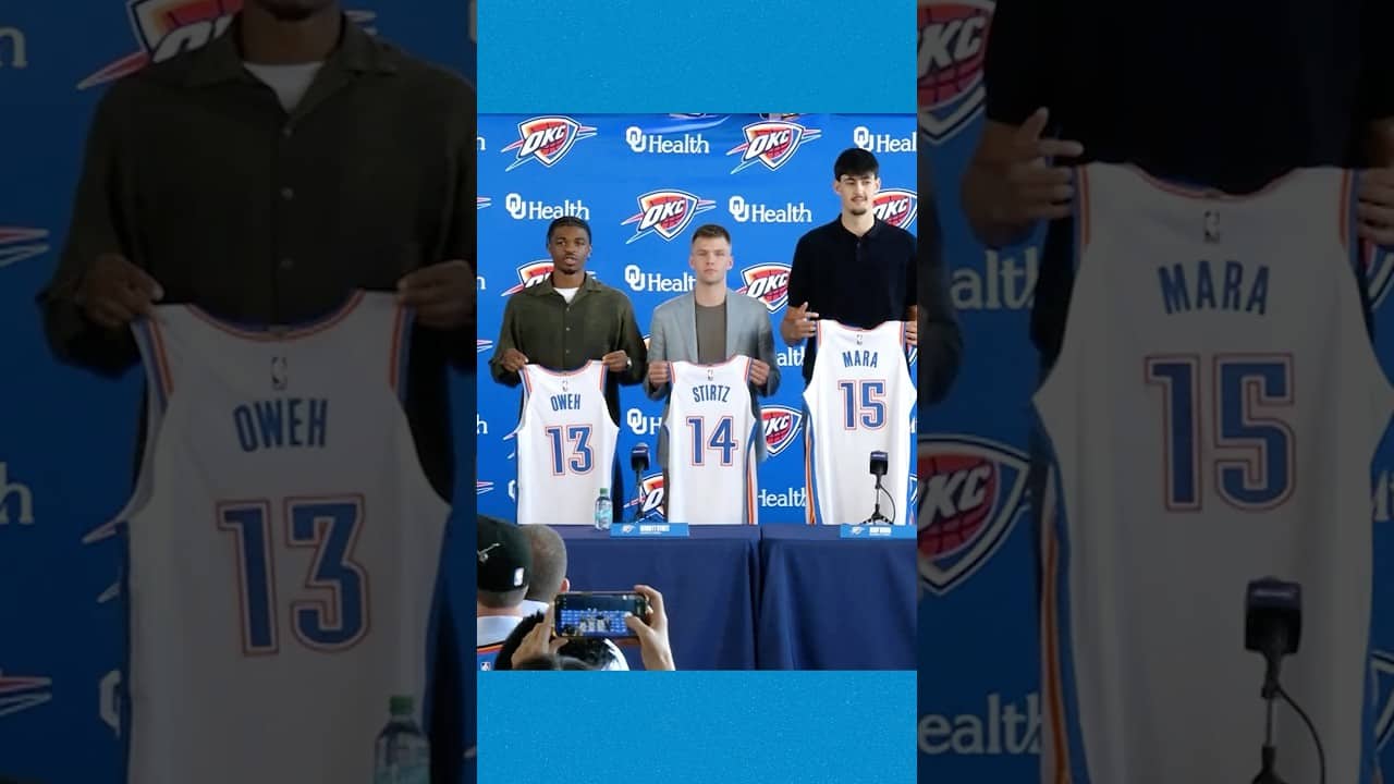 Relive our rooks’ first day in OKC 🏠  #okcthunder
