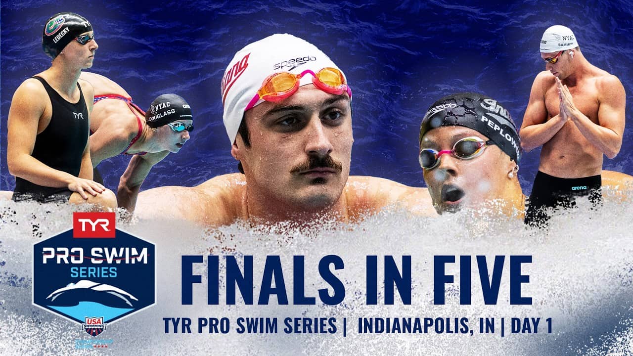 Finals in Five: Broken Record, Top Times, and Close Finishes at TYR Pro Swim Series Indianapolis