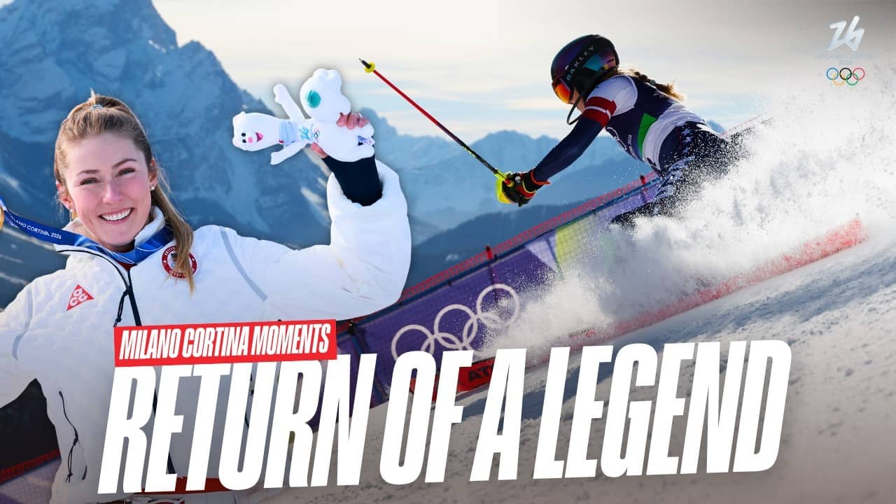 🎿 Mikaela Shiffrin's Incredible Return to the Olympic Podium 🇺🇸🥇 #MilanoCortina2026