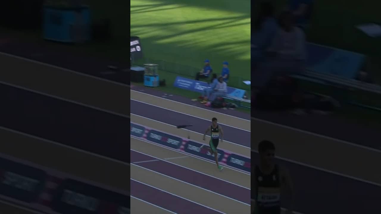 PERSONAL BEST 🔥 Mohamed Attaoui runs 3:31.82 to win the men's 1500m in Turku