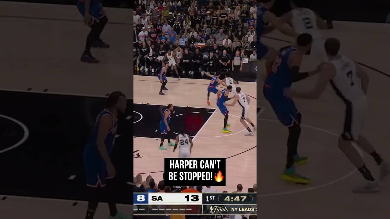 Teammate grade A+ #DylanHarper #Spurs #NBAFinals