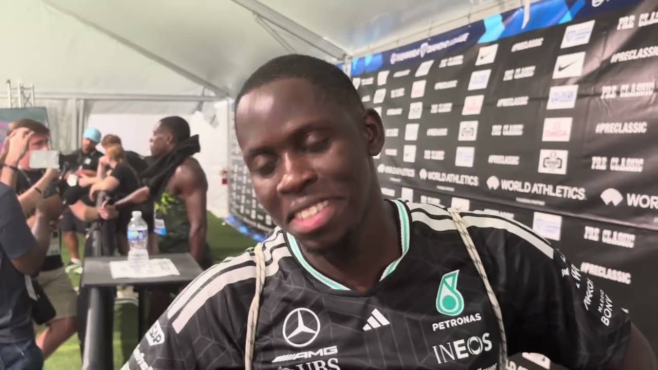 World Champion Oblique Seville “Wants To Go Much Faster” After 9.89 2nd In Prefontaine Classic 100m