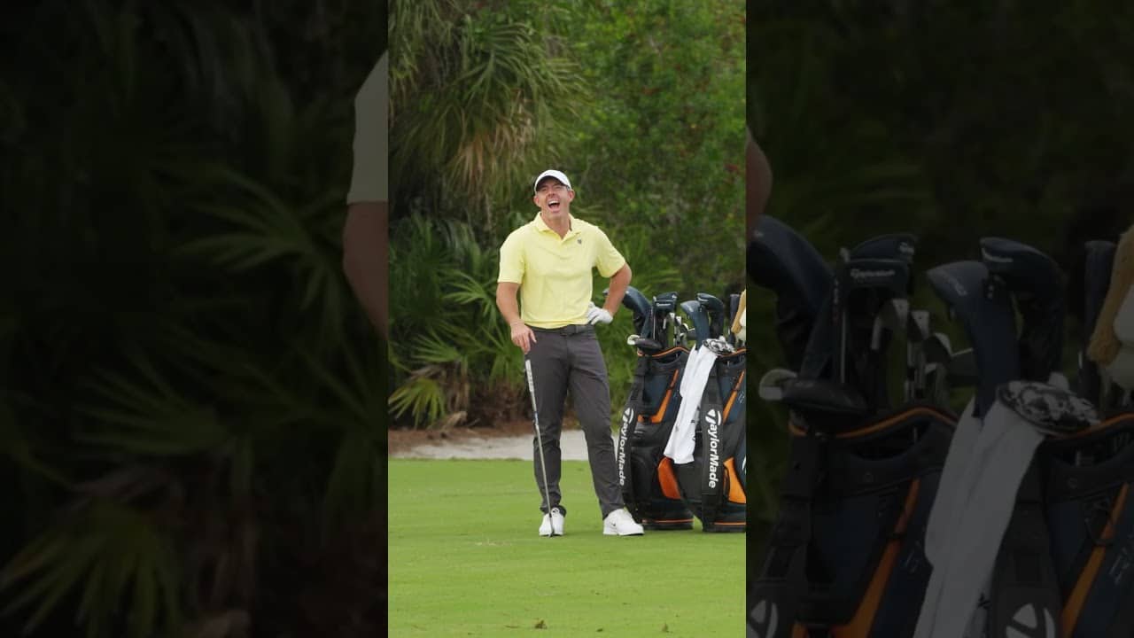 Scottie Scheffler vs. Rory McIlroy. 8-irons only. Tomorrow. #TeamTaylorMade