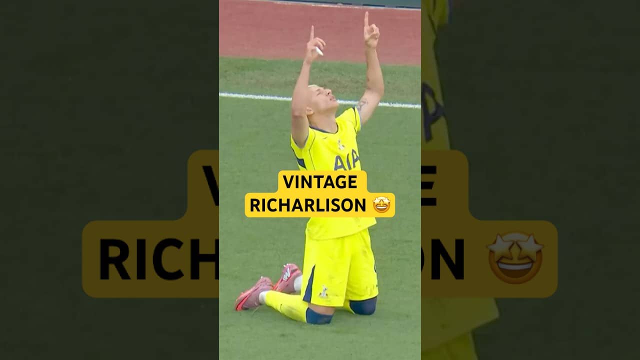 RICHARLISON GETS UP FOR SPURS' SECOND