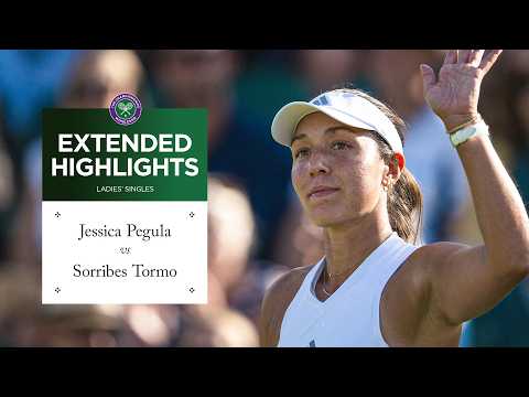 Pegula in control | Jessica Pegula v Sorribes Tormo  | Extended Highlights | Wimbledon 2026