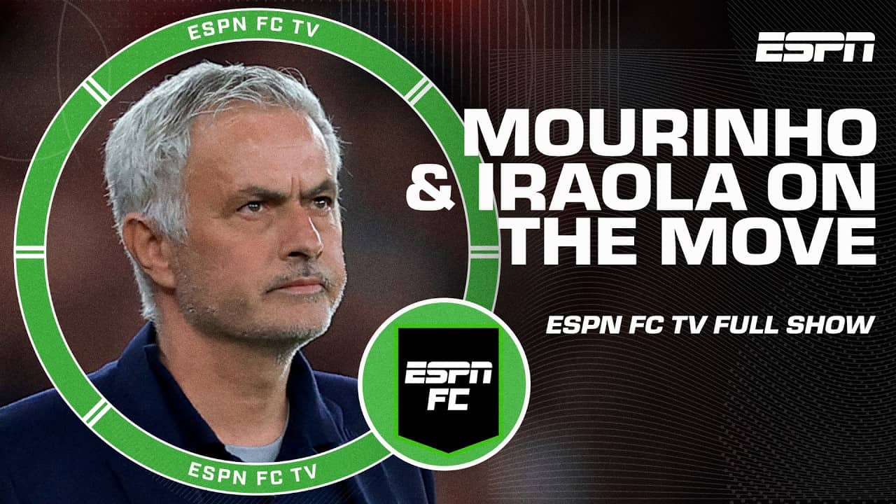 NEW MANAGER TALK 🤝 Jose Mourinho to Real Madrid & Andoni Iraola joining Liverpool ⁉️ | ESPN FC