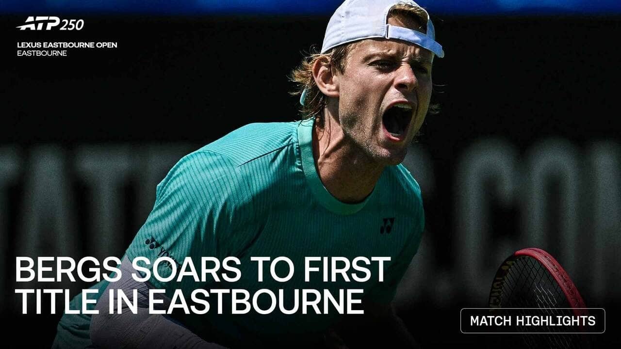 Zizou Bergs vs Ugo Humbert Highlights |  Eastbourne 2026 Final