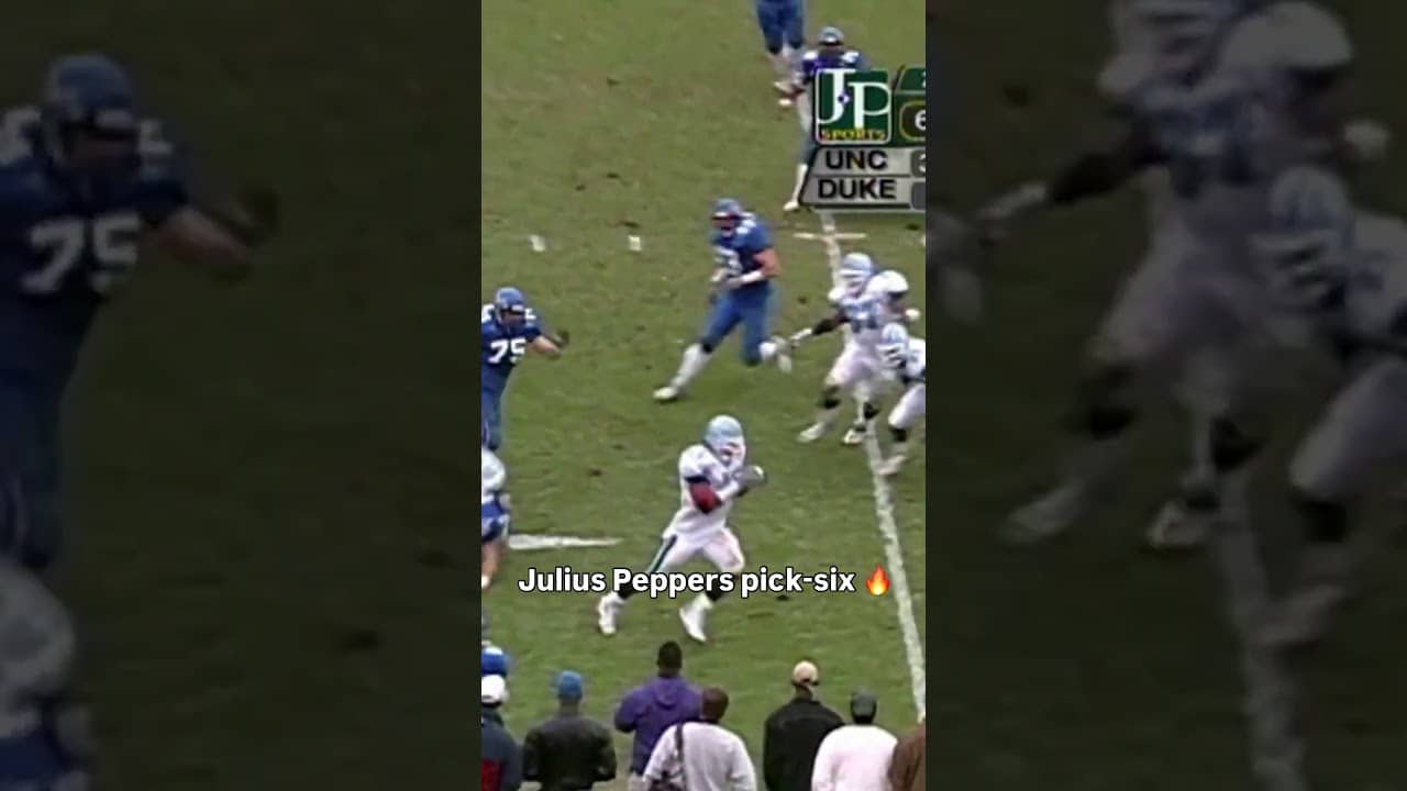 He took flight into the endzone 😳 #unc #accfootball #collegefootball