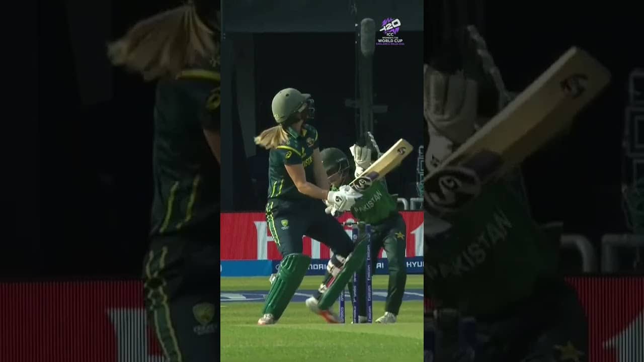 Ellyse Perry shows why she's one of the best in the business with an inventive four 😮‍💨 #T20WorldCup