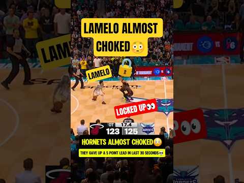 LaMelo had to REDEEM HIMSELF😳