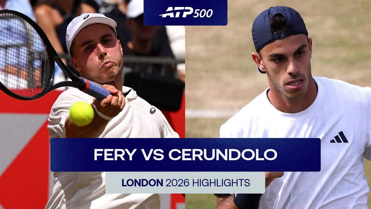 Arthur Fery vs. Francisco Cerundolo Highlights | London 2026 Quarter-Final