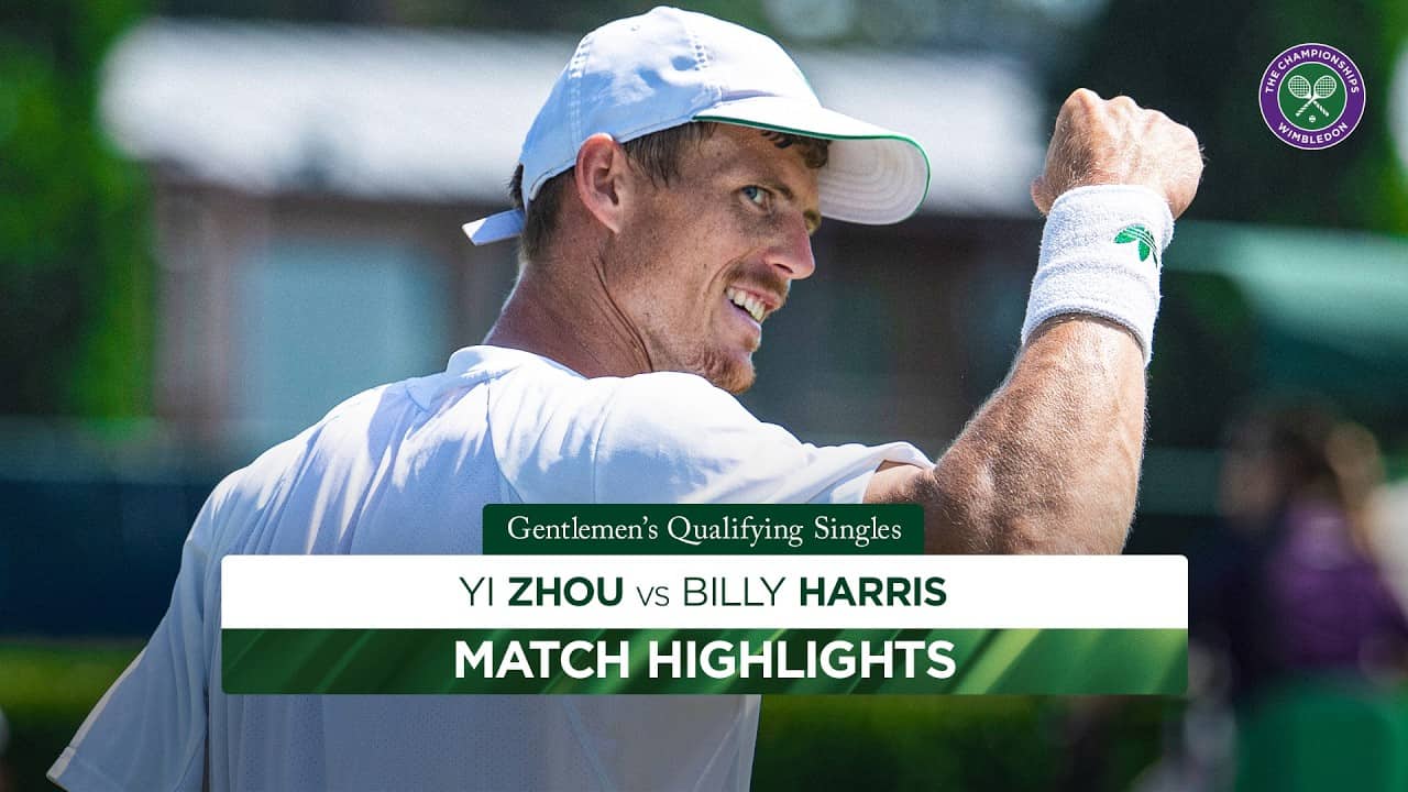 Harris on form to qualify! | Billy Harris vs Yi Zhou Highlights | Wimbledon 2026