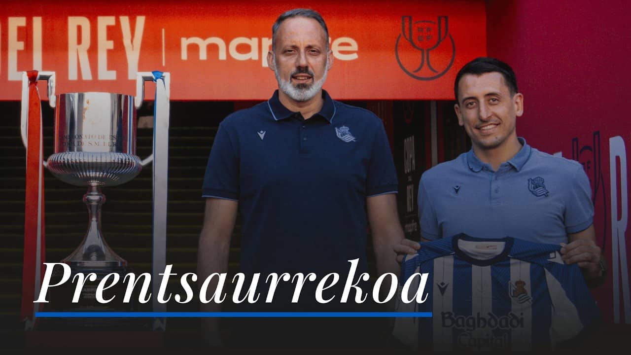 RUEDA DE PRENSA | Pellegrino Matarazzo - Mikel Oyarzabal | Atlético de Madrid - Real Sociedad