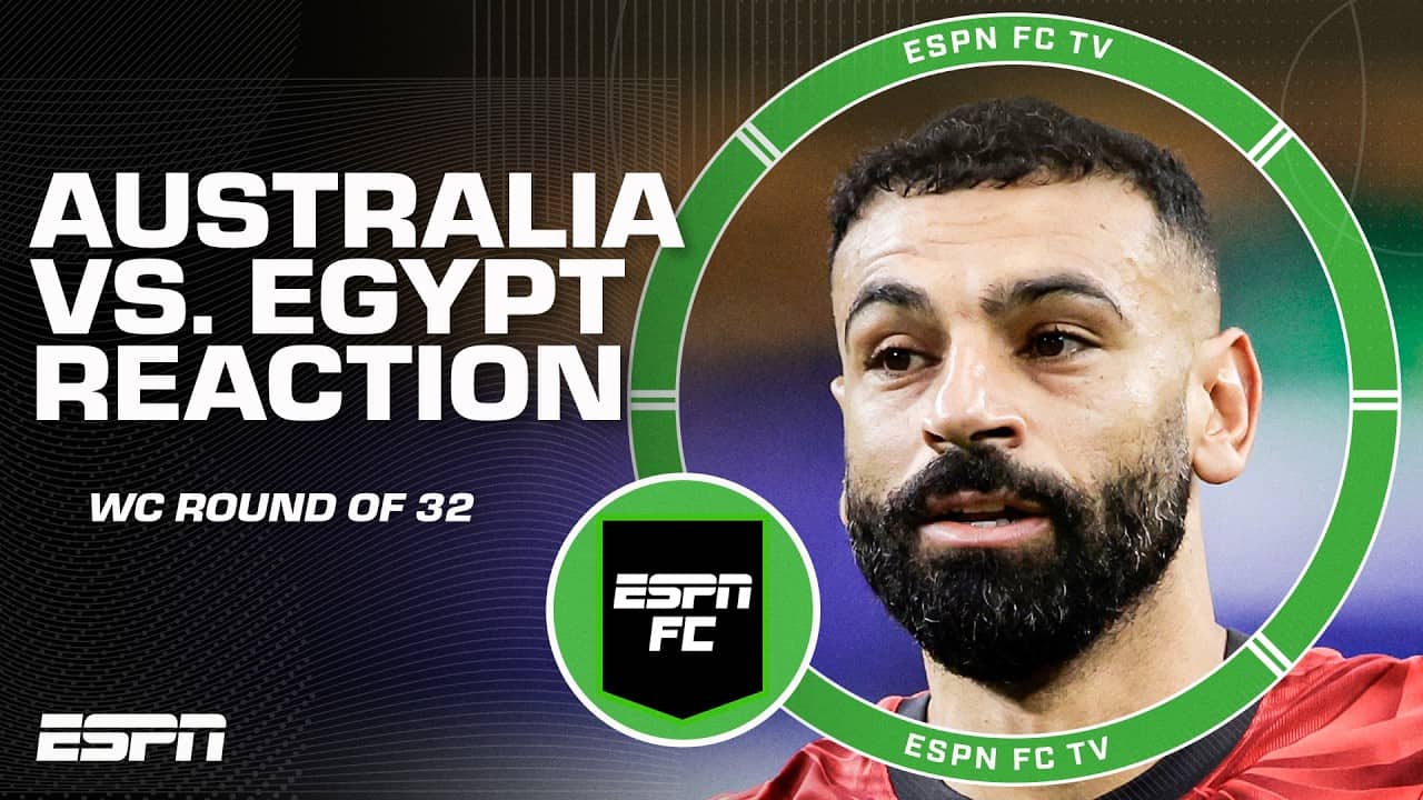 Australia vs. Egypt FULL REACTION 🍿 2026 World Cup Round of 32 | ESPN FC