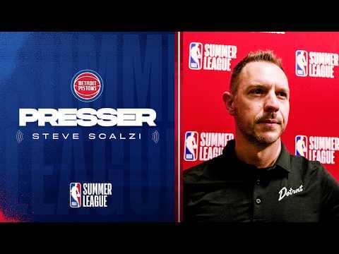 2026 Vegas Summer League Game 1: Coach Steve Scalzi