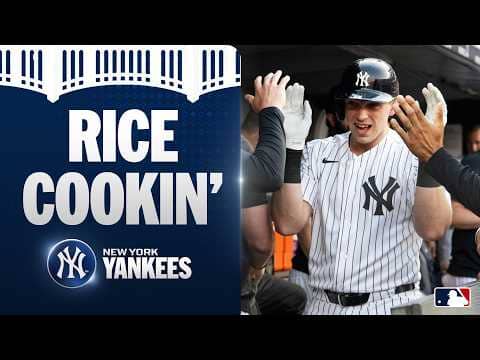 Ben Rice serves up his 23rd home run of the season for the Yankees! 🍚 (Lefty-lefty vs. Skubal 👀)
