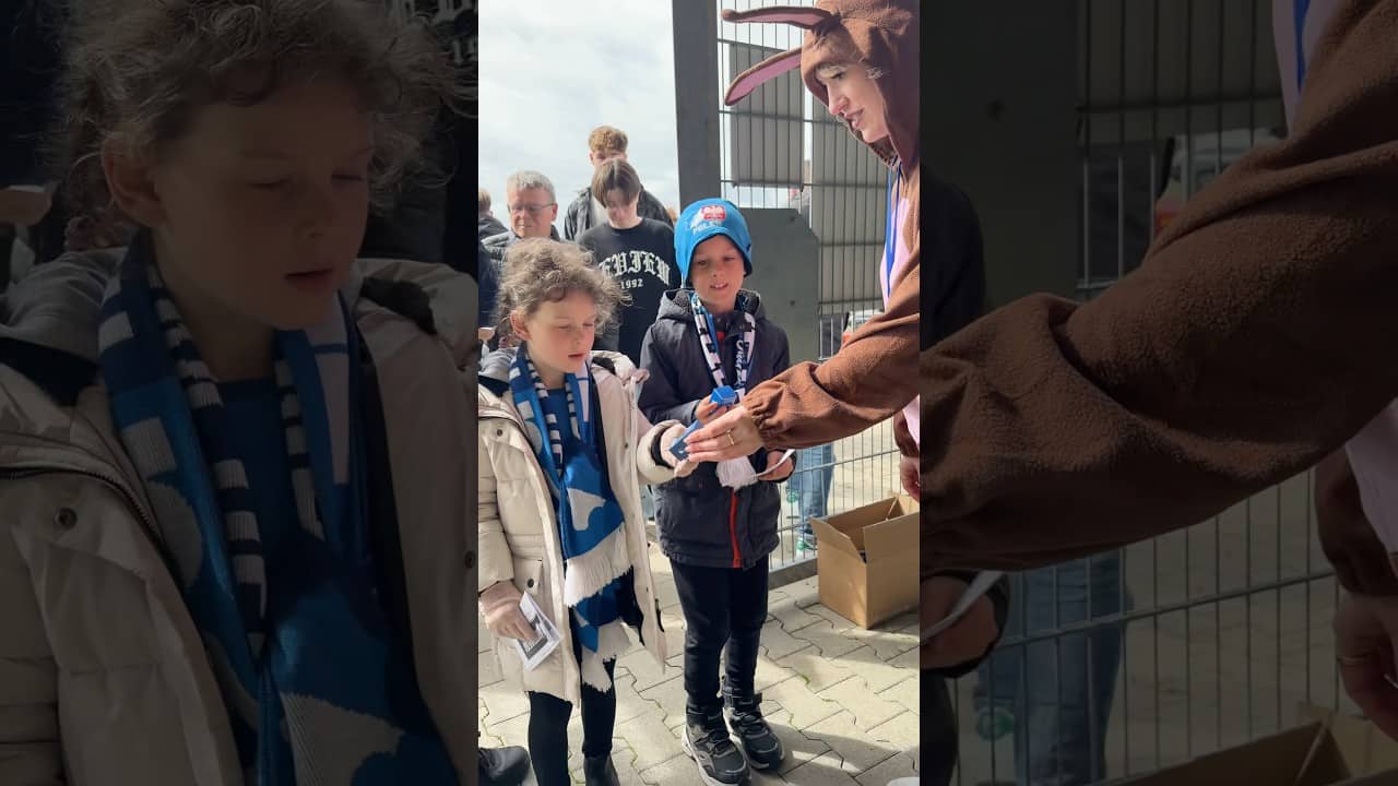 🐰 für unsere kleinen Fans 🥰 Danke, SAP! #Hoffenheim #Ostern