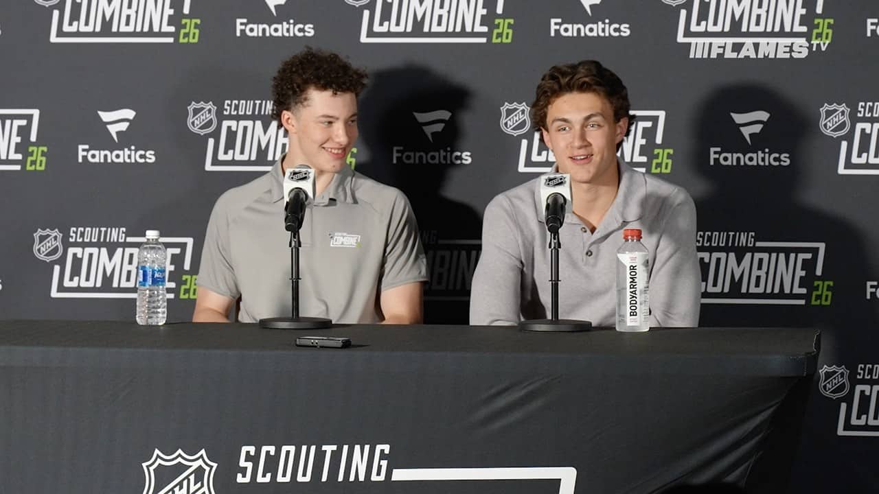 NHL Scouting Combine | Caleb Malhotra & Chase Reid