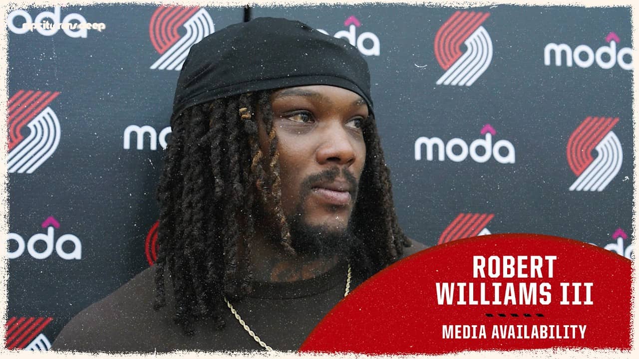 Robert Williams III On Team Mentality Leading Into Playoffs | Portland Trail Blazers | April 17 2026