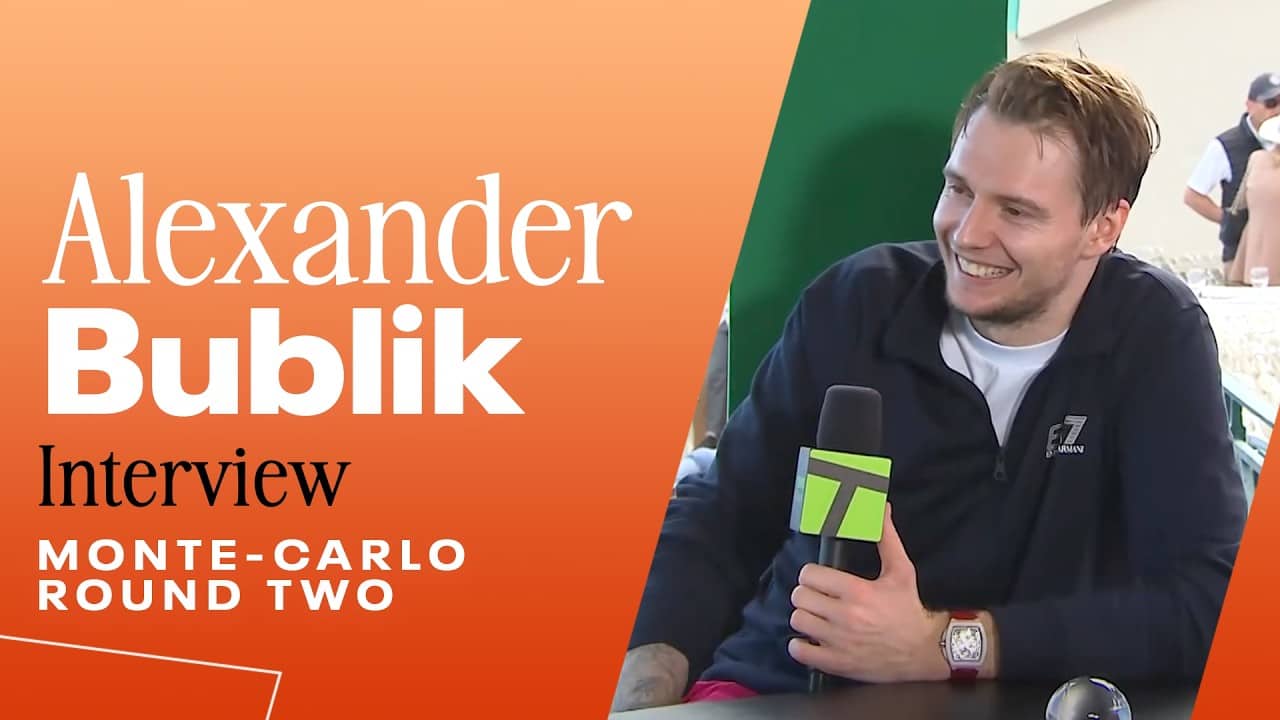 Alexander Bublik on playing Gael Monfils' final match in Monte Carlo | 2026 Monte Carlo