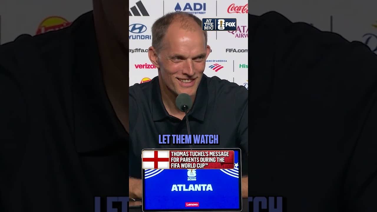 Thomas Tuchel says FIFA World Cup first, school later 😂