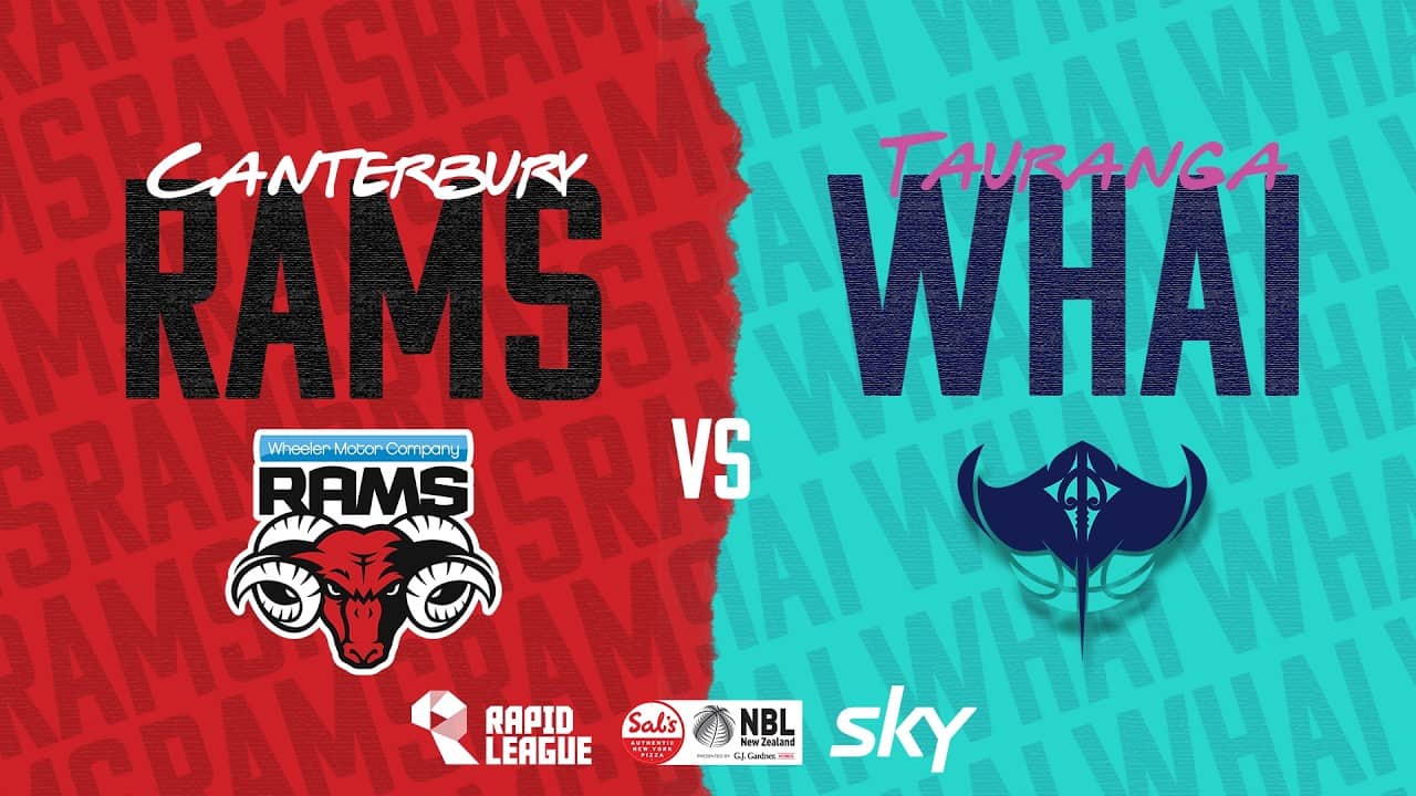 Canterbury Rams v Tauranga Whai | Full Basketball Game |  @SalsNBL  2026