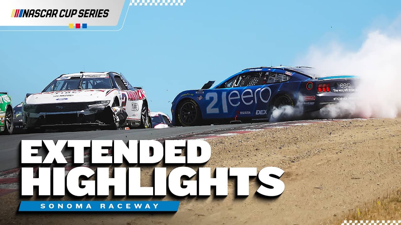 NASCAR Cup Series Highlights | 2026 Sonoma Raceway