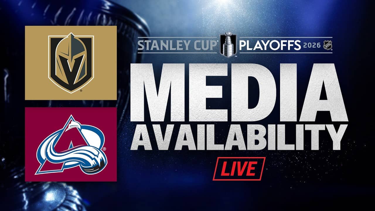 Vegas Golden Knights @ Colorado Avalanche Game 1 Post-Game Media Availability